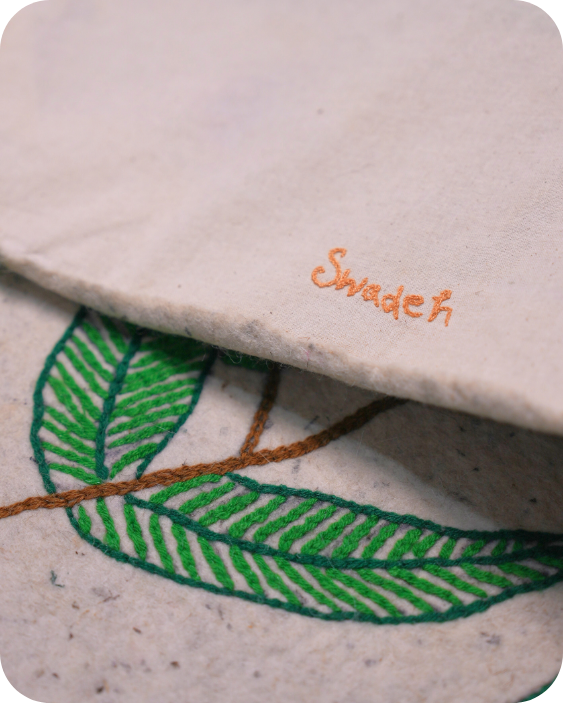 Green Whirl- Bedside Runner