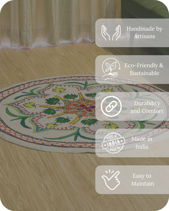 Round Rug -Floral Heritage