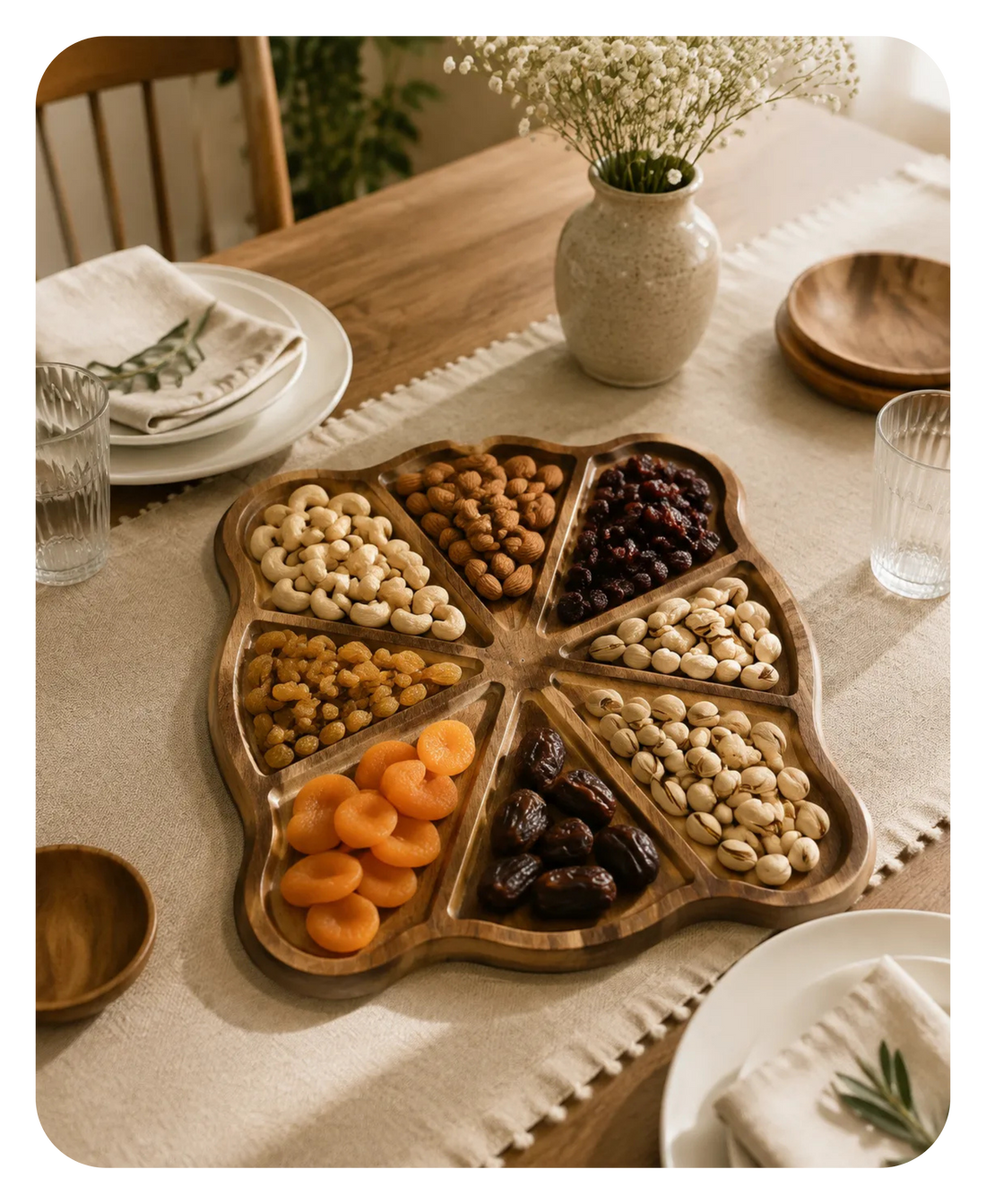 Eight Petal Platter