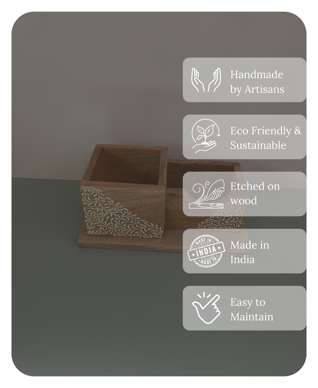 Tripti Vaas Cutlery stand