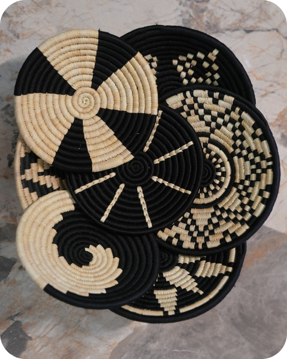 MONOCHROME CLUSTER ( Set of 7)