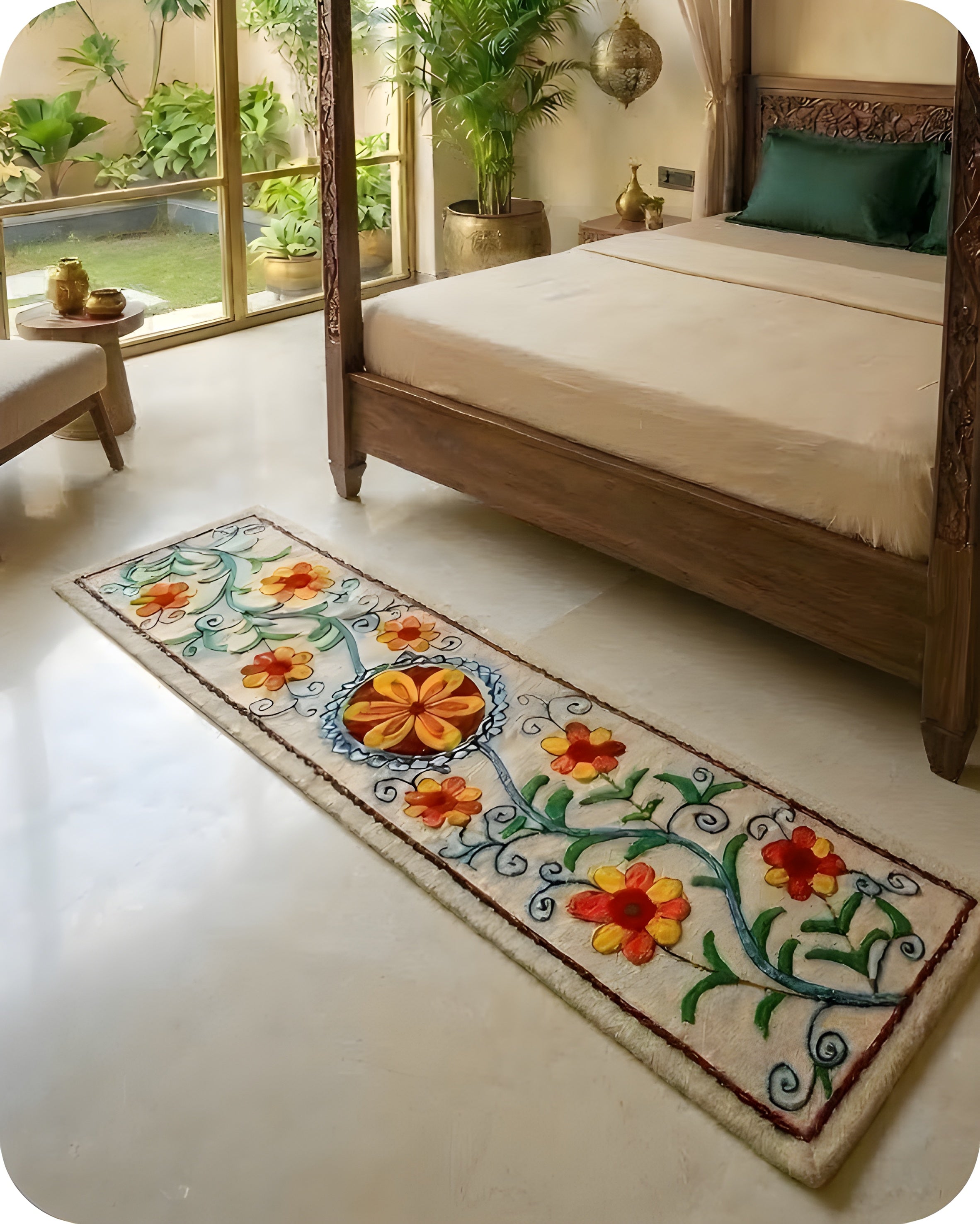 Sunflower Meadow- Bedside Runner