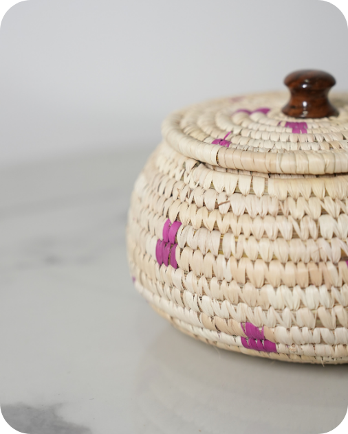 Boho Blush Jar