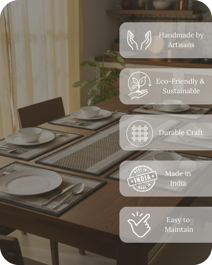 Earth Weave Runner & Mat Set