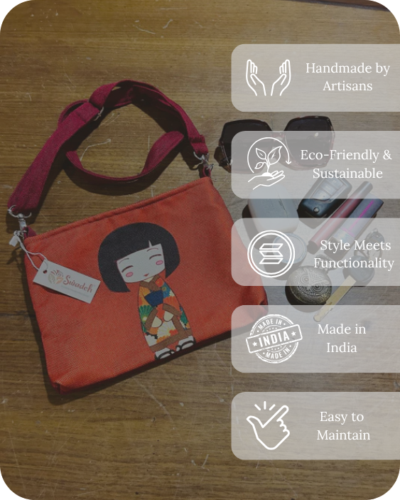 Woody & Wink Kawaii Sling Bag