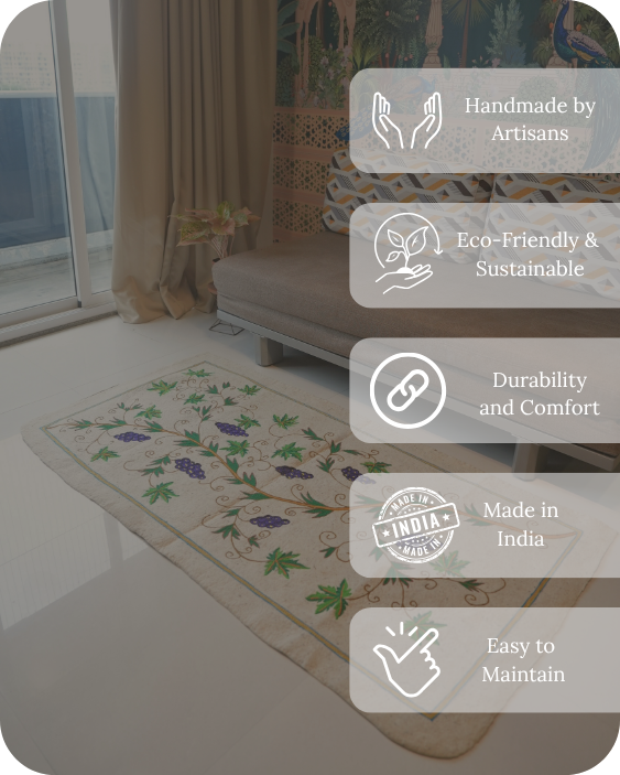 Grape Trail- Living Room Rug