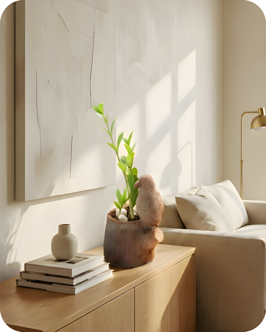 Vibrant Winged Parrot