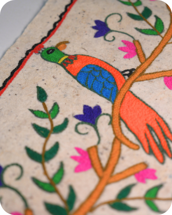 Chirping Symphony- Bedside Runner