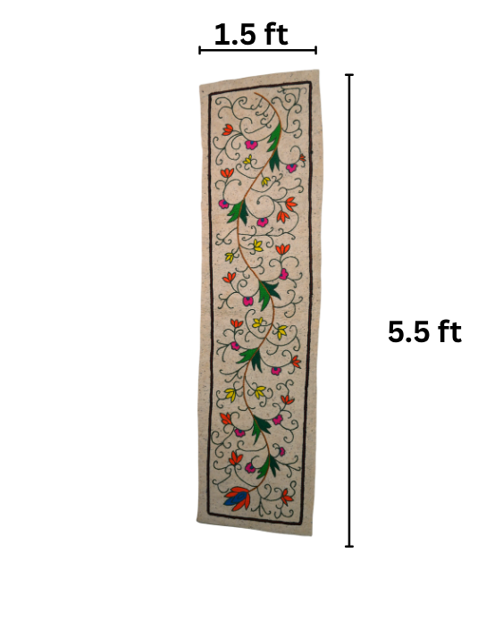 Floral Whim- Bedside Runner