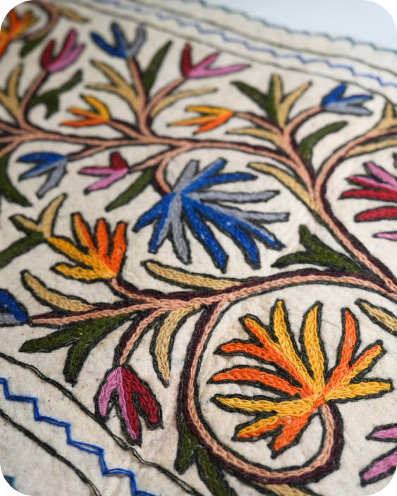 Flame Among Petals- Bedside Runner