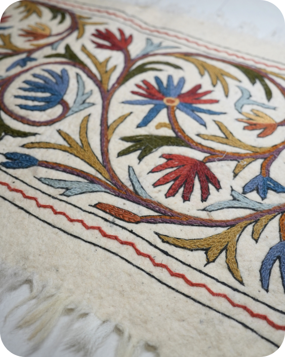 Floral Drift- Bedside Runner