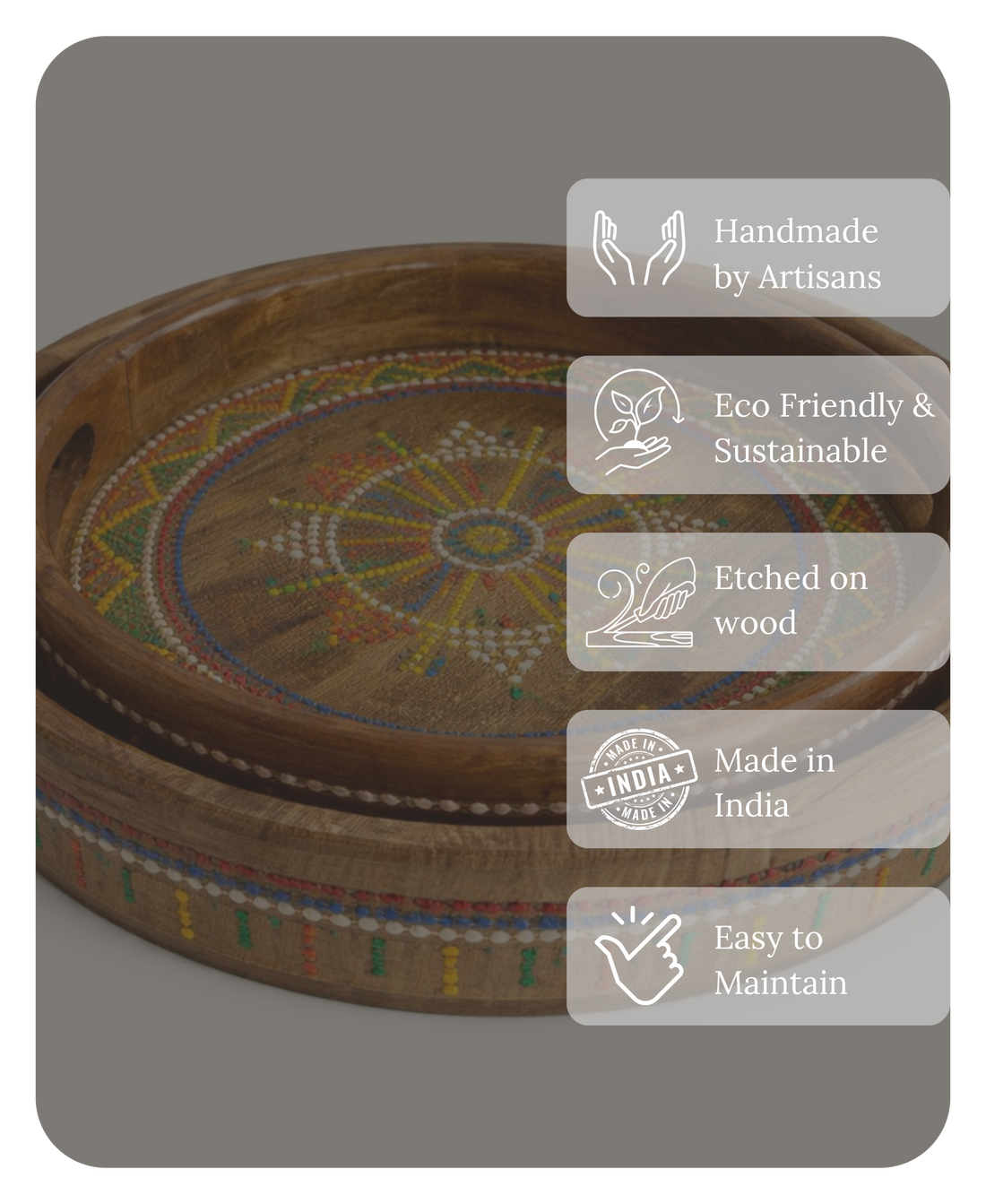 Parva Tray (Set of 2)
