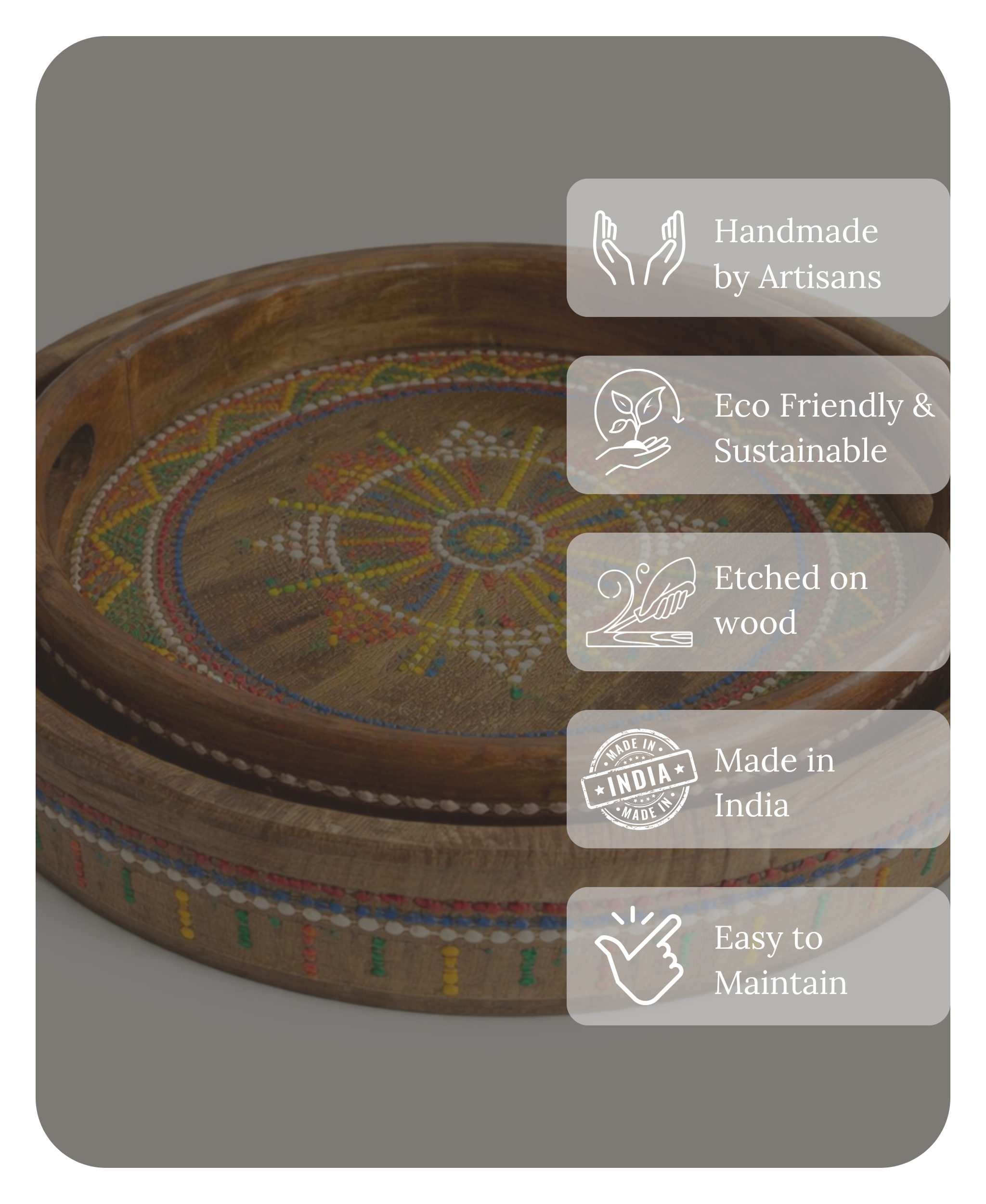 Parva Tray (Set of 2)
