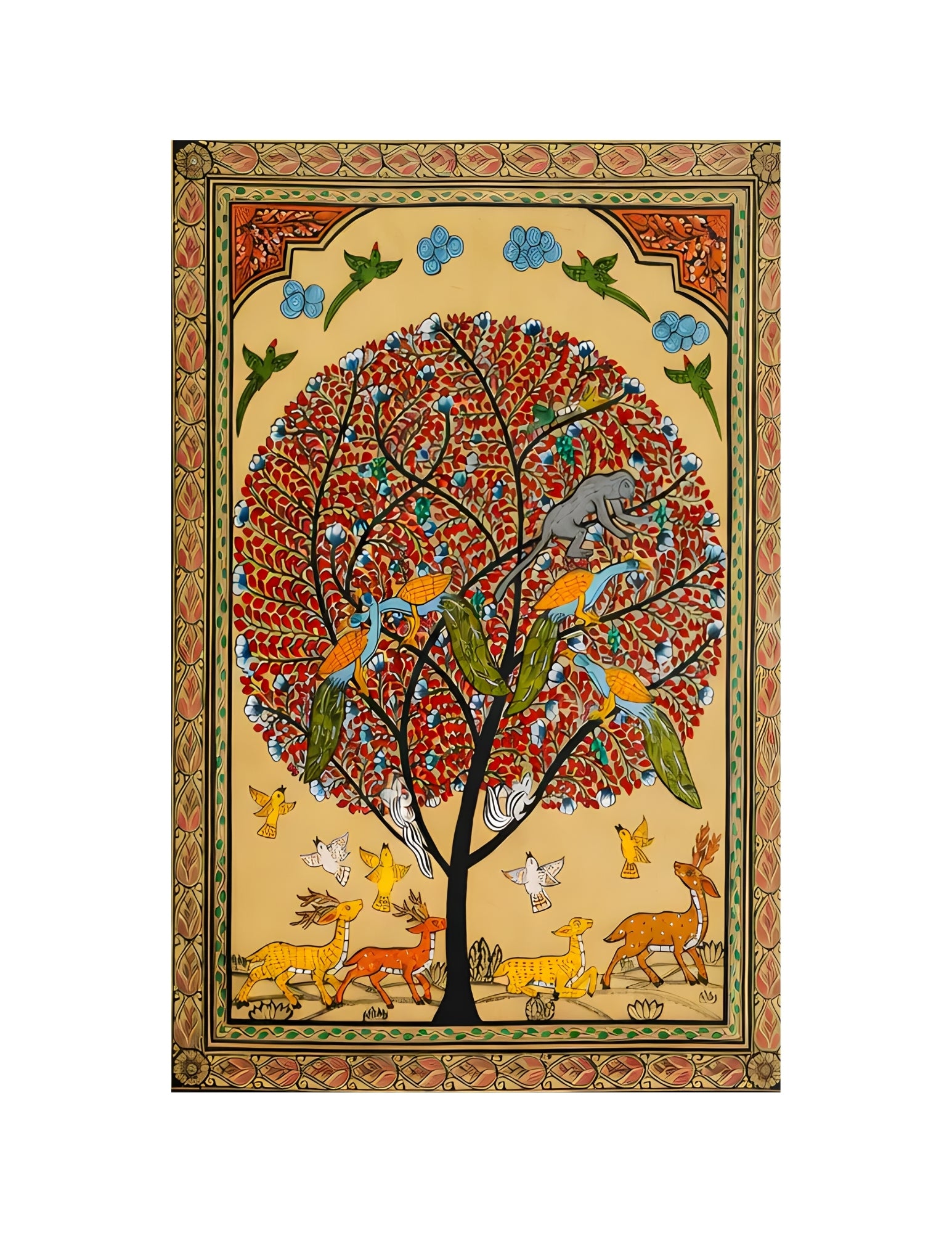 Taru- Lekha (The Trees Engraving)