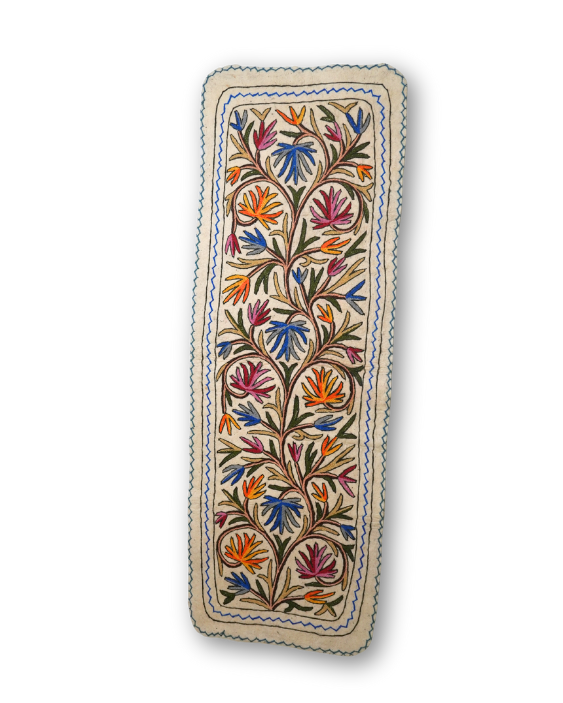 Painted Dahlia- Bedside Runner