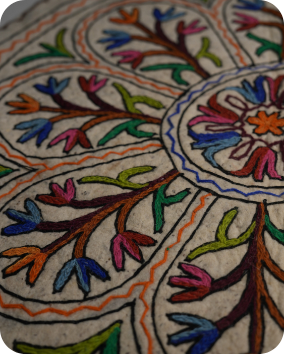 Tropical Ring- Round Rug