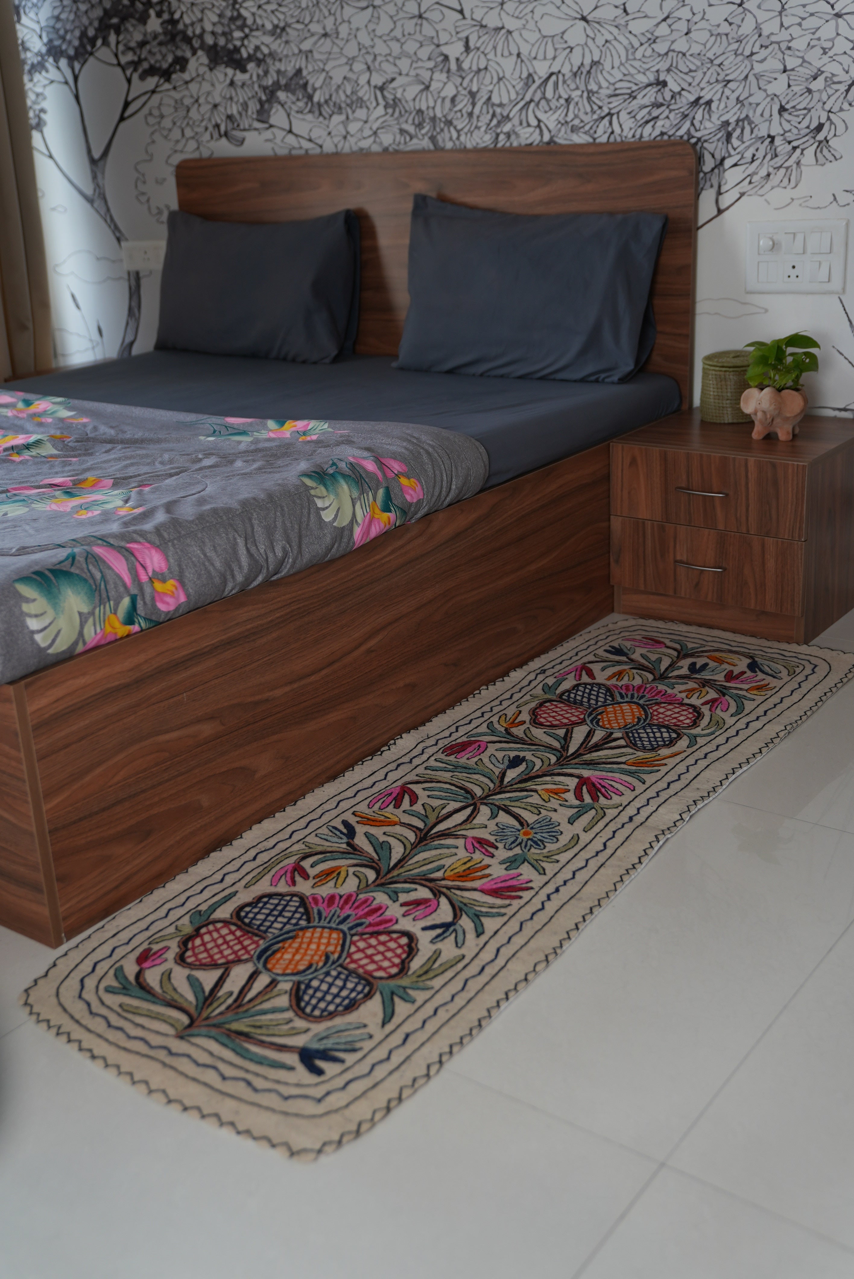 Bedside Runner - Crafted Cloud