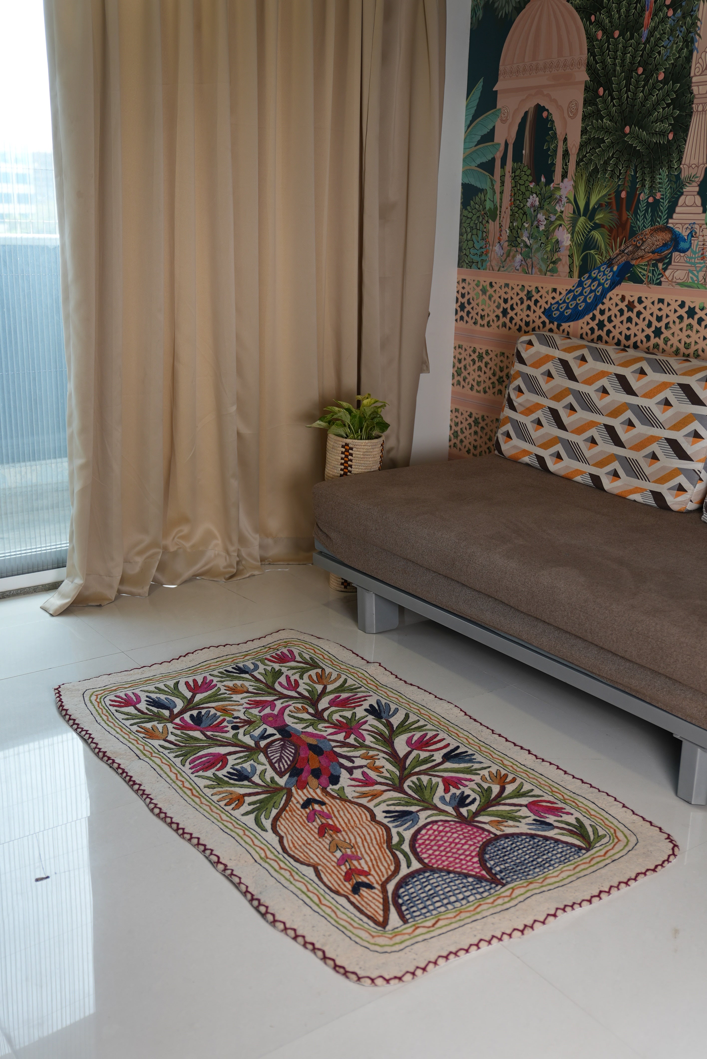 Crimson Wing- Living Room Rug