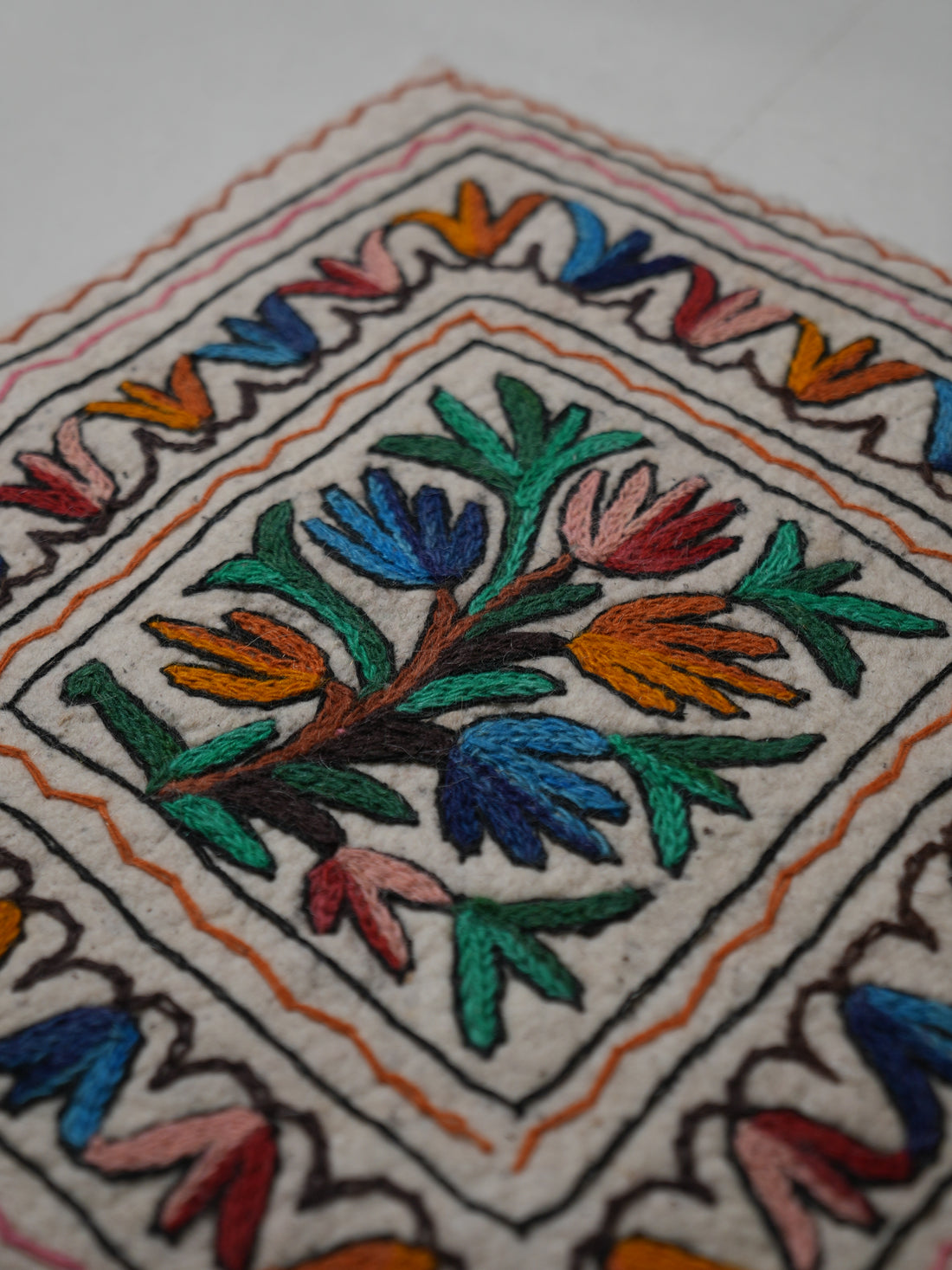 Square Rug - Spring Blossom