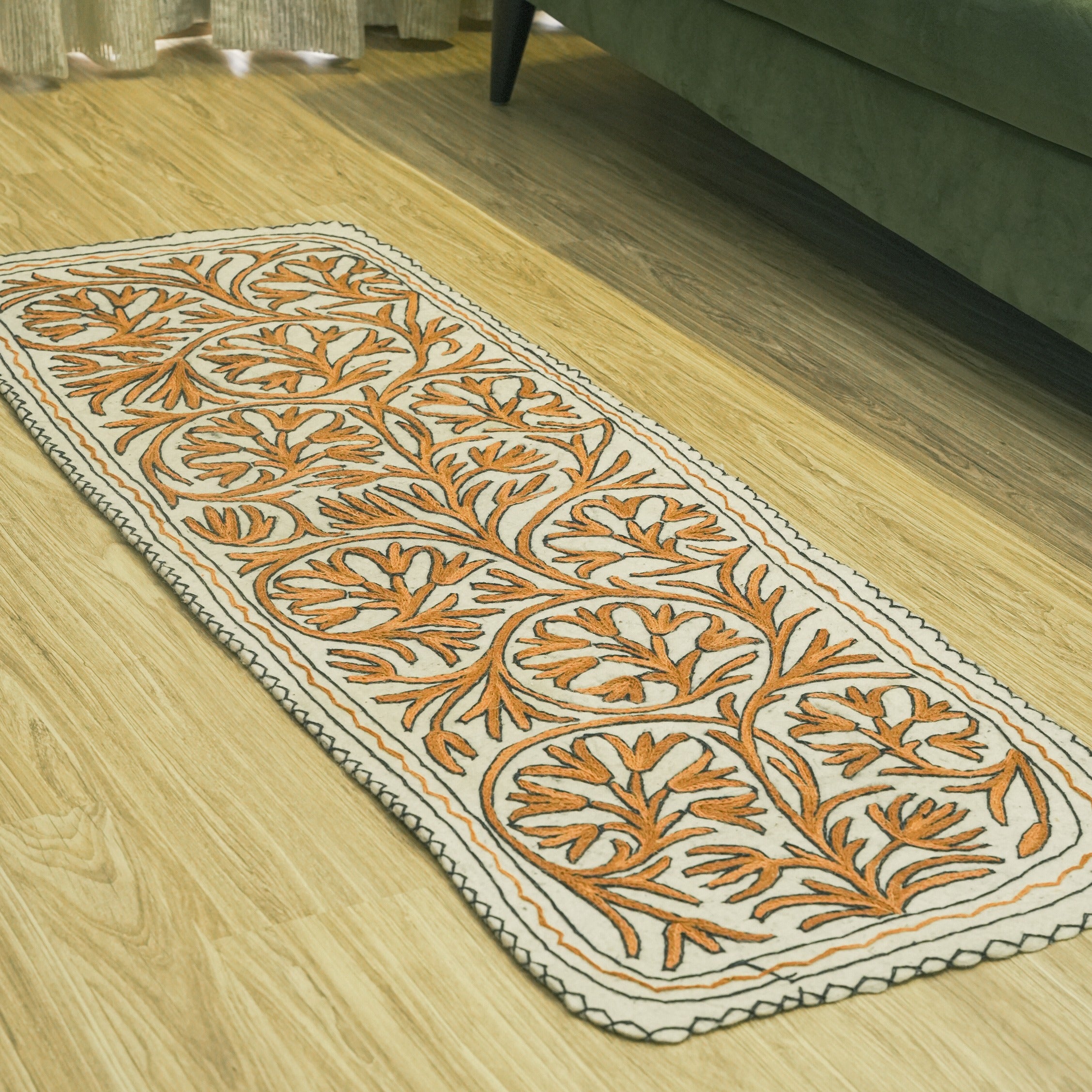 Bedside Runner - Earthy Hues