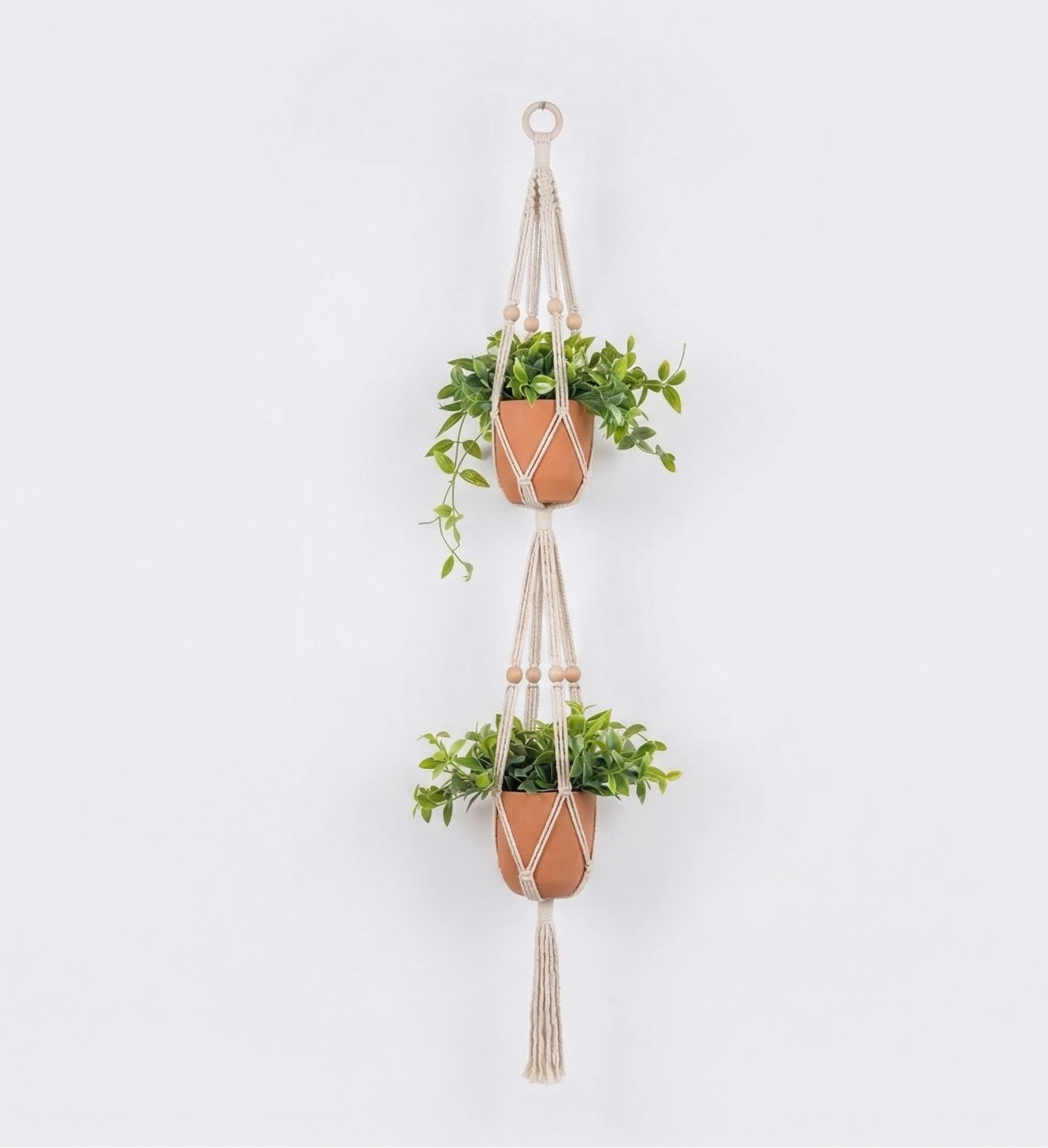 Willow-Macramé Planter