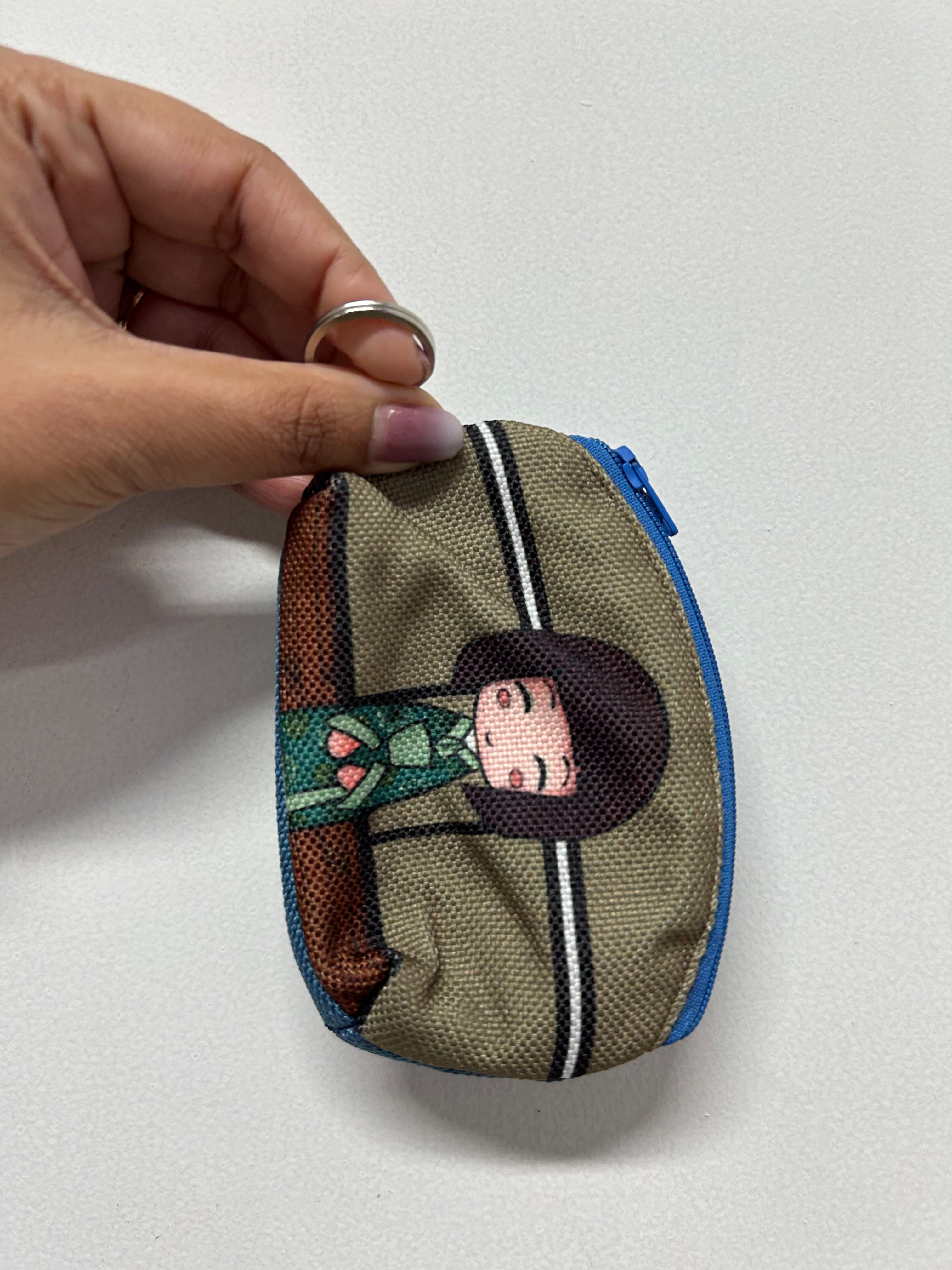 Earthy Kawaii Mini Pouch