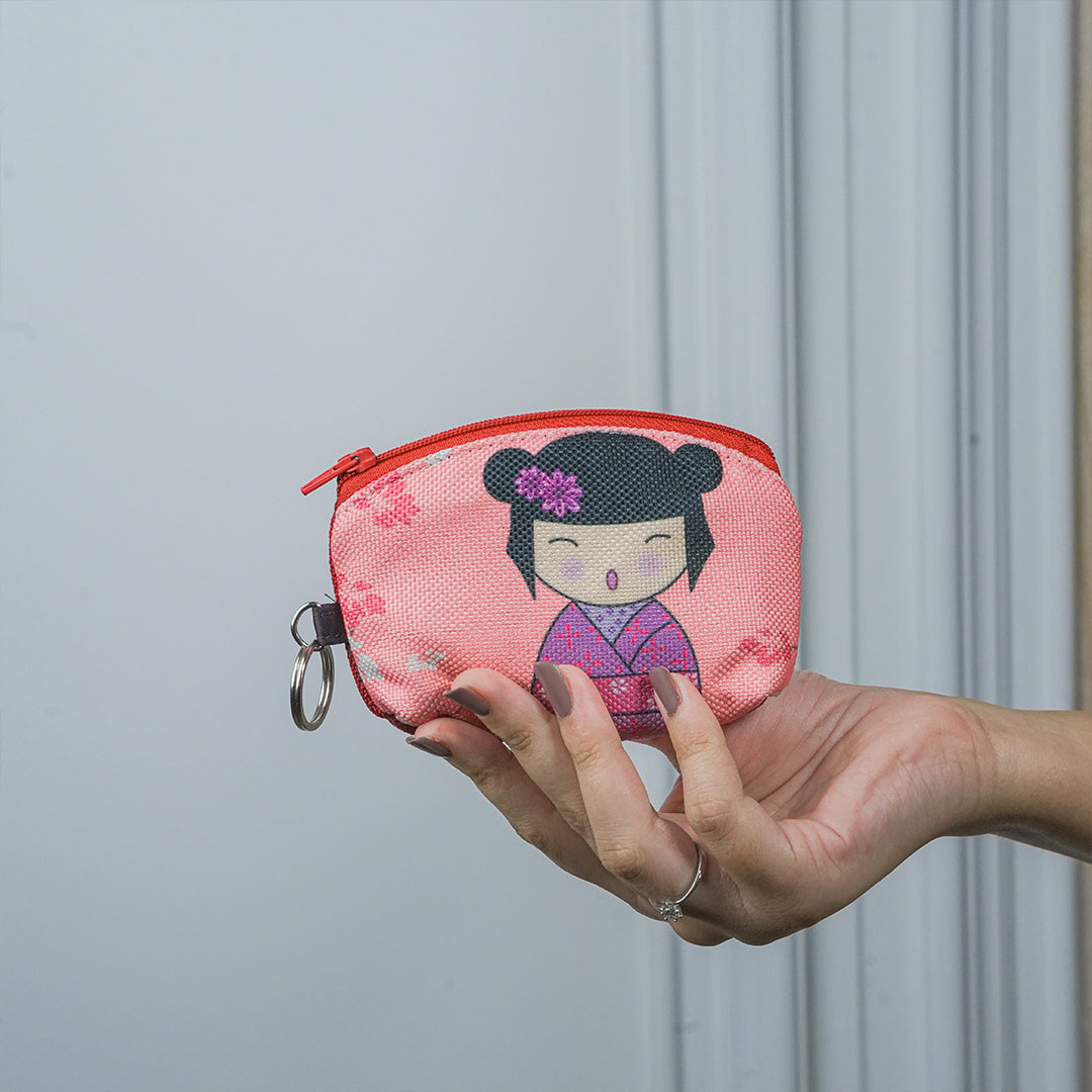 Cherry Blossom Kawaii Mini Pouch