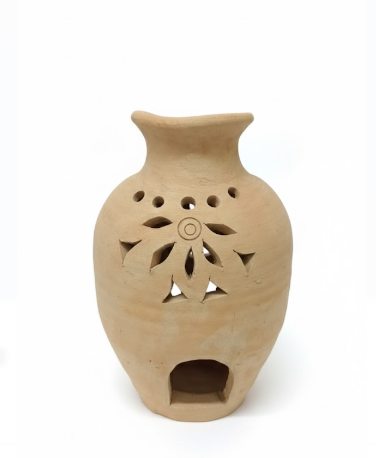 Contemporary Vase - Cut Work