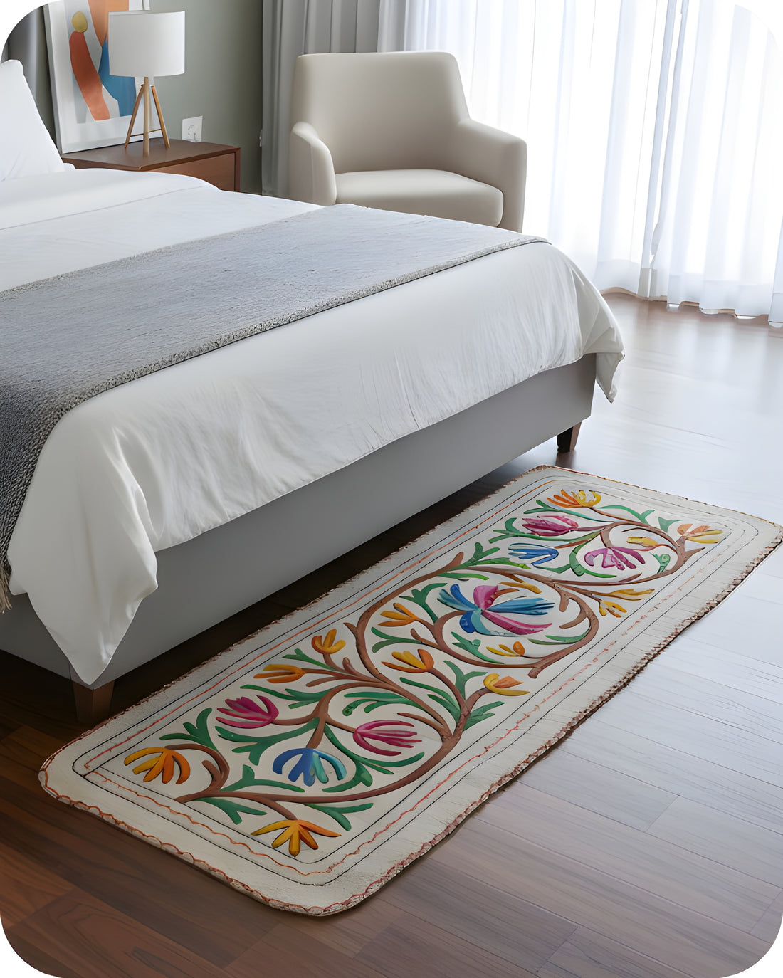 Bedside Runner - Tranquil Tread