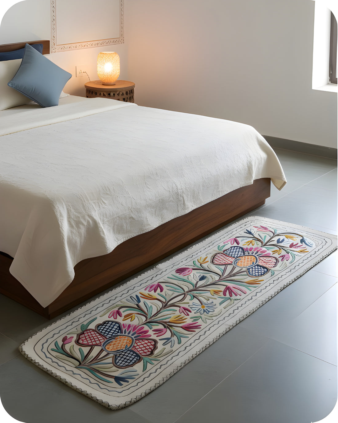 Bedside Runner - Crafted Cloud