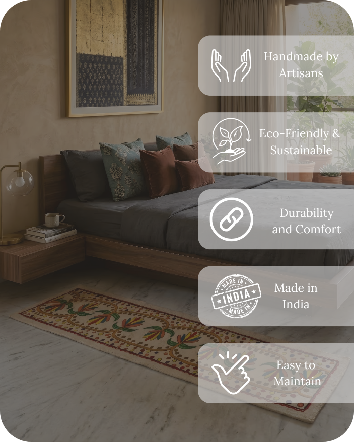 Petal Fusion- Bedside Runner