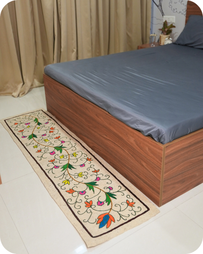 Floral Whim- Bedside Runner