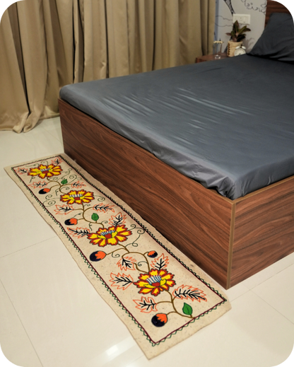 Golden Veil- Bedside Runner