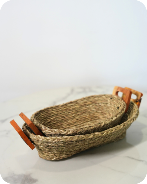 THE BREAD BOWER  (SET OF 2)