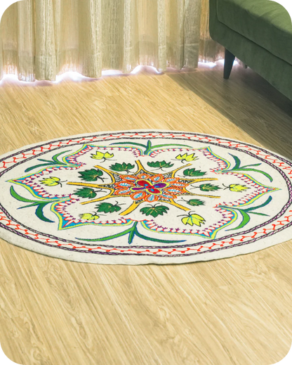 Round Rug -Floral Heritage
