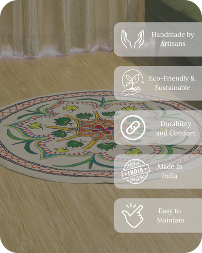 Round Rug -Floral Heritage