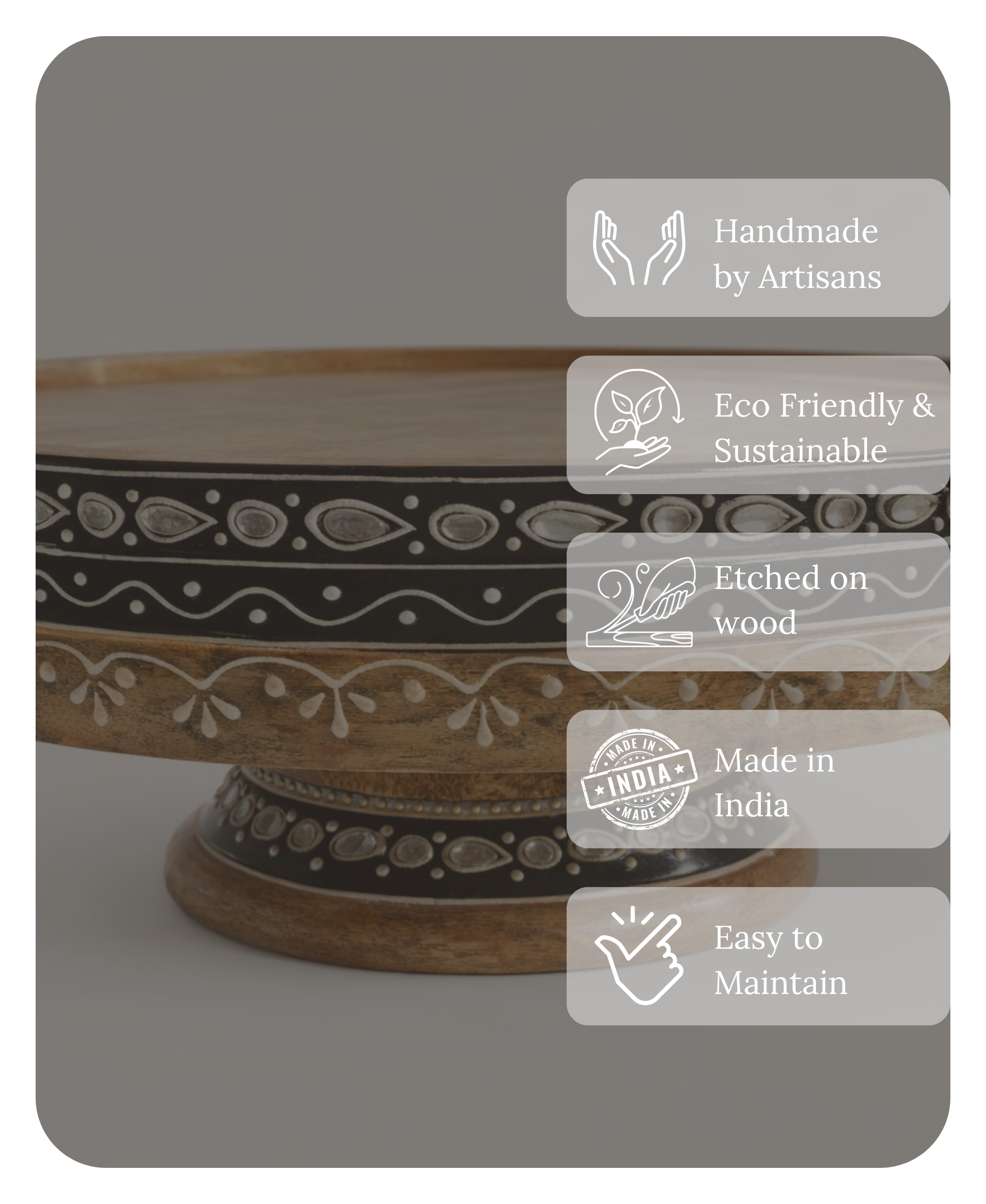 Tarkash Cake Stand