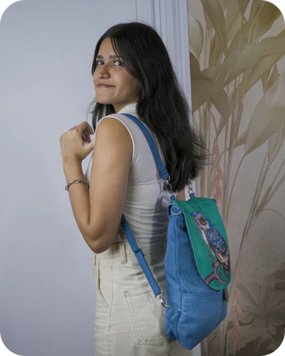 Moonlight Owl  Backpack Bag