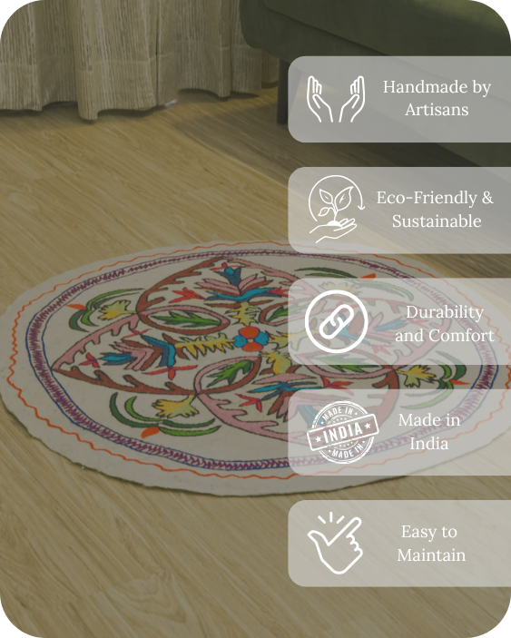 Round Rug - Heartfelt Harmony