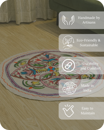 Round Rug - Heartfelt Harmony