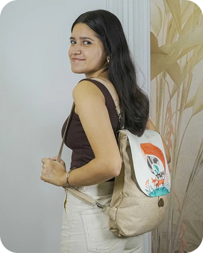 Foxtail Treasures  Backpack Bag