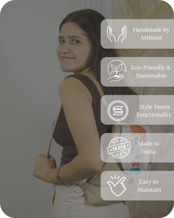 Rustic Fox Backpack Bag