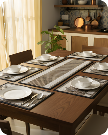 Earth Weave Runner &amp; Mat Set