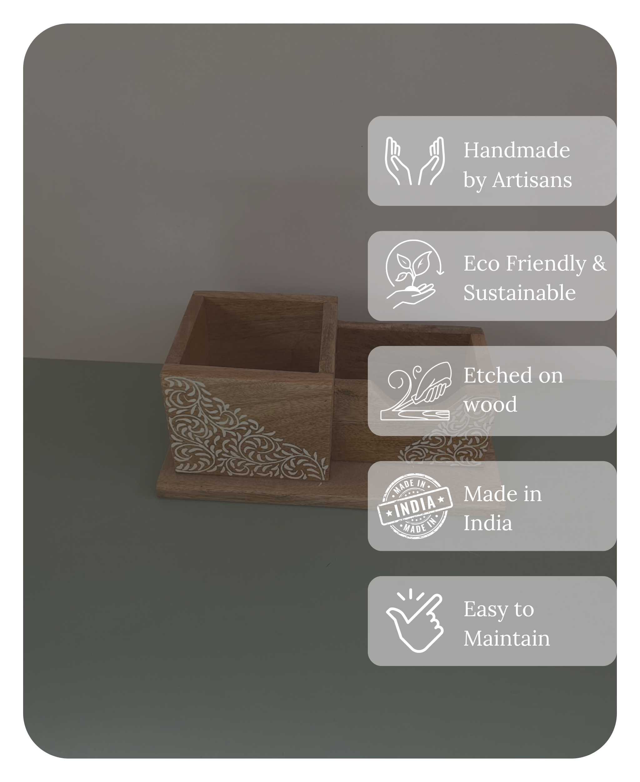 Tripti Vaas Cutlery stand