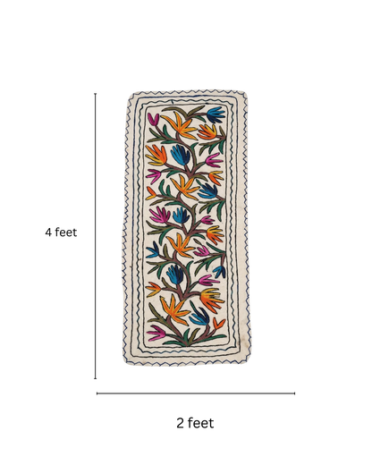 Floral Rhapsody- Bedside Runner