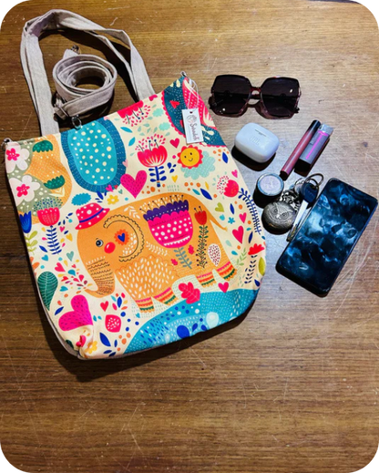 Ivory Impression  Tote Bag