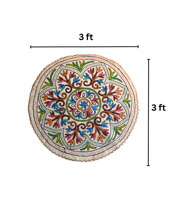 Raj Mohar - Round Rug