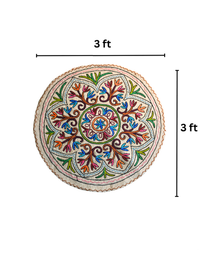 Raj Mohar - Round Rug