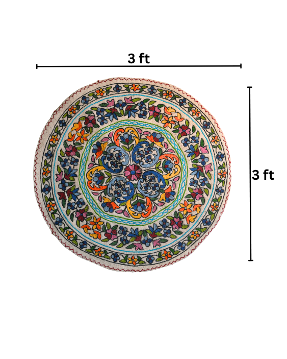Raj Bagh - Round Rug