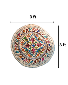 Bloom Wheel- Round Rug